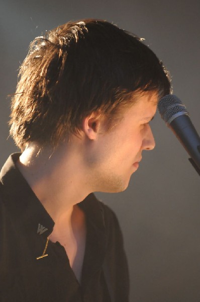 White Lies at Stubb's BarBQ, SXSW 2009, Austin, Texas