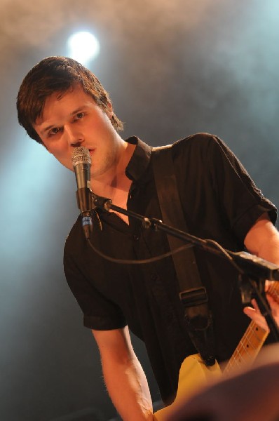 White Lies at Stubb's BarBQ, SXSW 2009, Austin, Texas