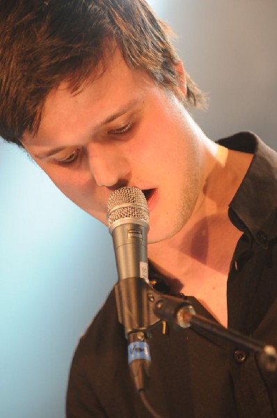 White Lies at Stubb's BarBQ, SXSW 2009, Austin, Texas