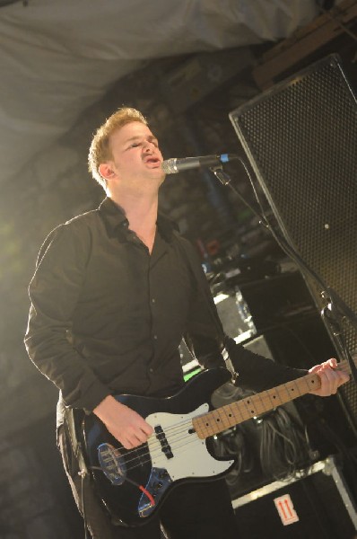 White Lies at Stubb's BarBQ, SXSW 2009, Austin, Texas