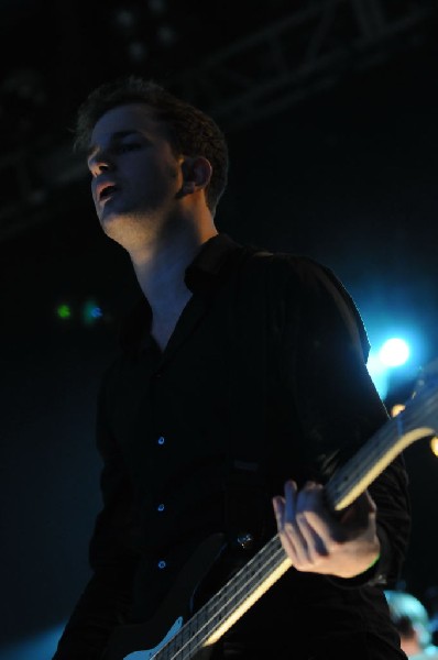 White Lies at Stubb's BarBQ, SXSW 2009, Austin, Texas
