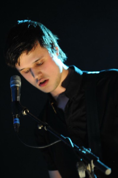 White Lies at Stubb's BarBQ, SXSW 2009, Austin, Texas