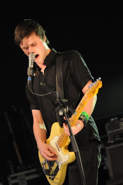 White Lies at Stubb's BarBQ, SXSW 2009, Austin, Texas