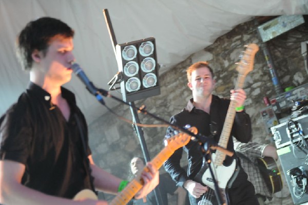 White Lies at Stubb's BarBQ, SXSW 2009, Austin, Texas