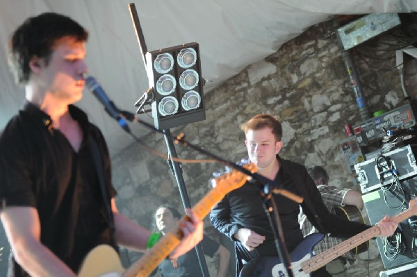 White Lies at Stubb's BarBQ, SXSW 2009, Austin, Texas