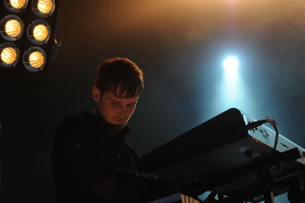 White Lies at Stubb's BarBQ, SXSW 2009, Austin, Texas