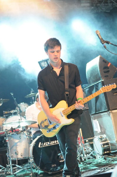 White Lies at Stubb's BarBQ, SXSW 2009, Austin, Texas