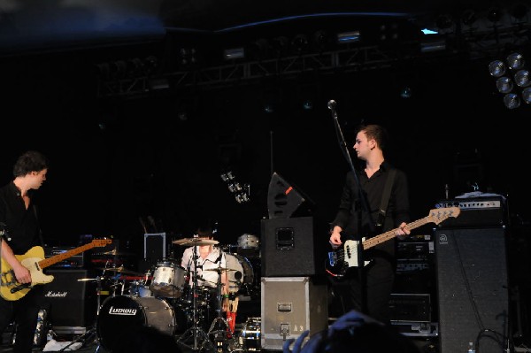 White Lies at Stubb's BarBQ, SXSW 2009, Austin, Texas