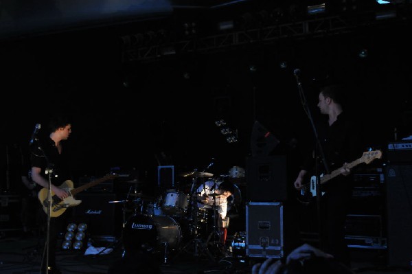 White Lies at Stubb's BarBQ, SXSW 2009, Austin, Texas