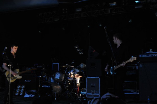 White Lies at Stubb's BarBQ, SXSW 2009, Austin, Texas