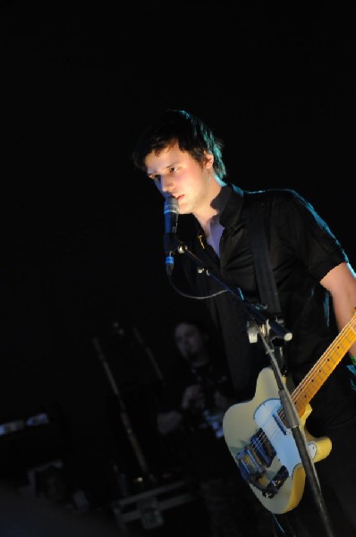 White Lies at Stubb's BarBQ, SXSW 2009, Austin, Texas