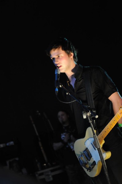 White Lies at Stubb's BarBQ, SXSW 2009, Austin, Texas