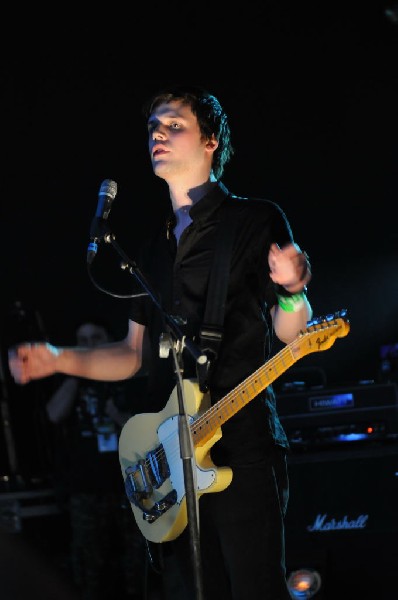 White Lies at Stubb's BarBQ, SXSW 2009, Austin, Texas