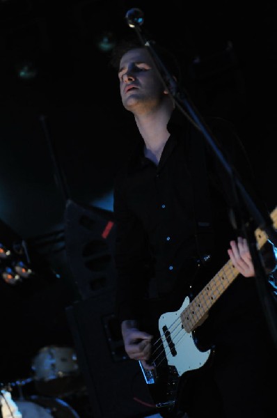 White Lies at Stubb's BarBQ, SXSW 2009, Austin, Texas