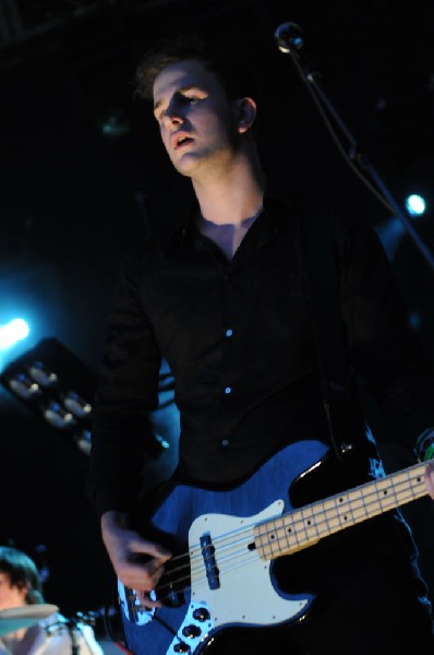 White Lies at Stubb's BarBQ, SXSW 2009, Austin, Texas