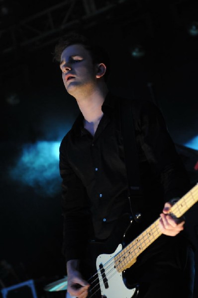 White Lies at Stubb's BarBQ, SXSW 2009, Austin, Texas
