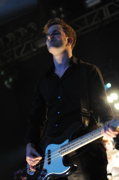 White Lies at Stubb's BarBQ, SXSW 2009, Austin, Texas