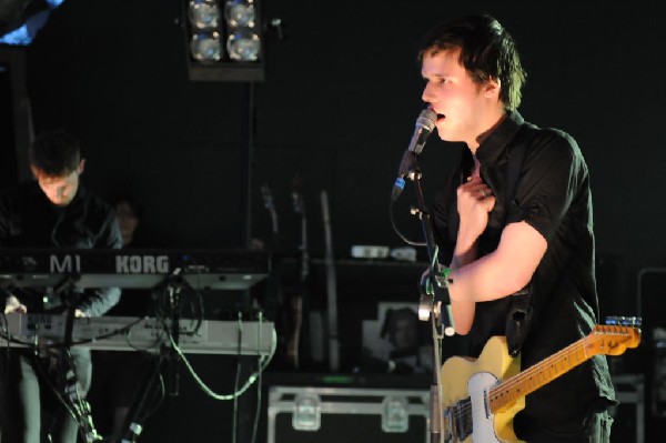 White Lies at Stubb's BarBQ, SXSW 2009, Austin, Texas