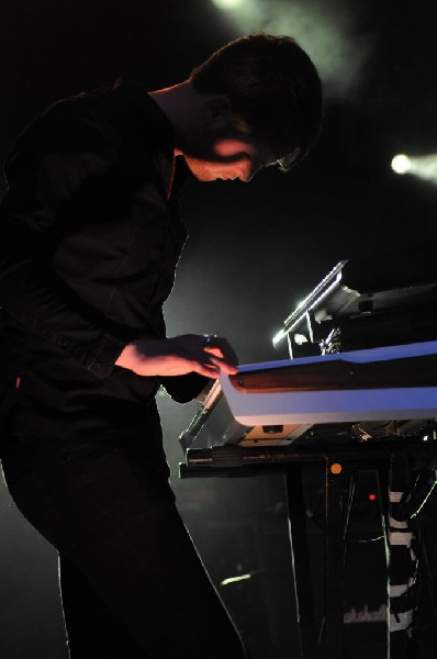 White Lies at Stubb's BarBQ, SXSW 2009, Austin, Texas