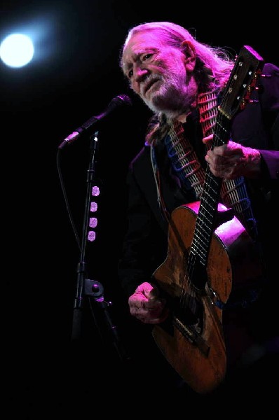 Willie Nelson at the ACL Live Studio/Moody Theater in the W Hotel, Austin,