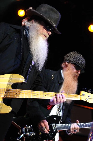 ZZ Top at The Backyard, Austin Texas (Bee Caves) 04/25/10