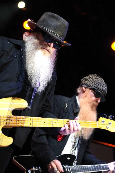 ZZ Top at The Backyard, Austin Texas (Bee Caves) 04/25/10