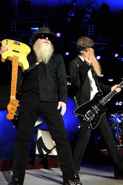ZZ Top at The Backyard, Austin Texas (Bee Caves) 04/25/10