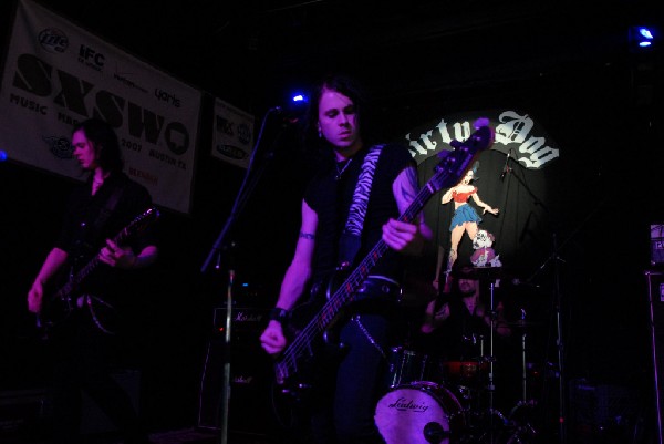 The Zico Chain soundcheck at the Dirty Dog in Austin, Texas