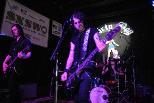 The Zico Chain soundcheck at the Dirty Dog in Austin, Texas