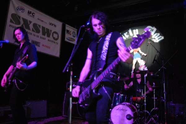 The Zico Chain soundcheck at the Dirty Dog in Austin, Texas