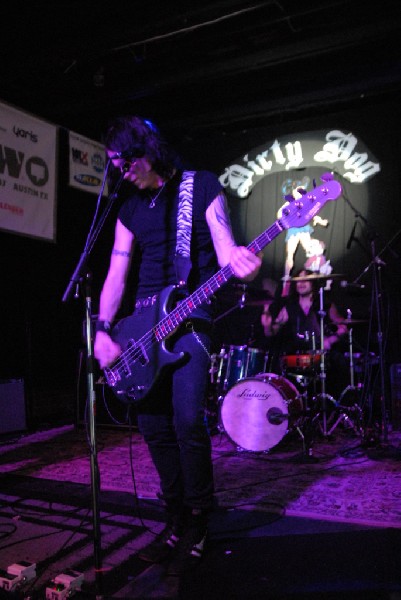 The Zico Chain soundcheck at the Dirty Dog in Austin, Texas