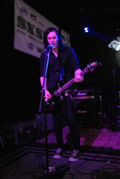 The Zico Chain soundcheck at the Dirty Dog in Austin, Texas