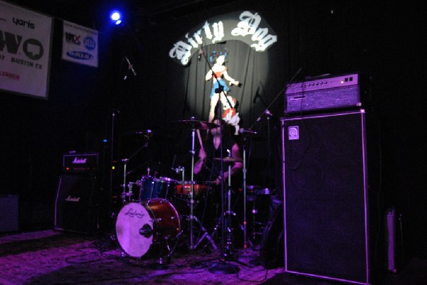 The Zico Chain soundcheck at the Dirty Dog in Austin, Texas