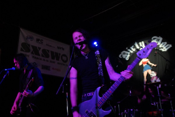 The Zico Chain soundcheck at the Dirty Dog in Austin, Texas