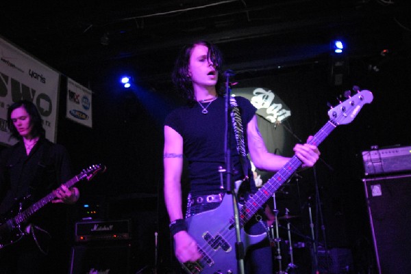 The Zico Chain soundcheck at the Dirty Dog in Austin, Texas