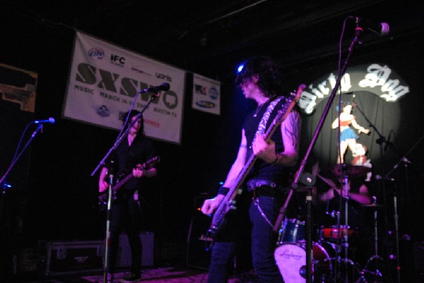 The Zico Chain soundcheck at the Dirty Dog in Austin, Texas