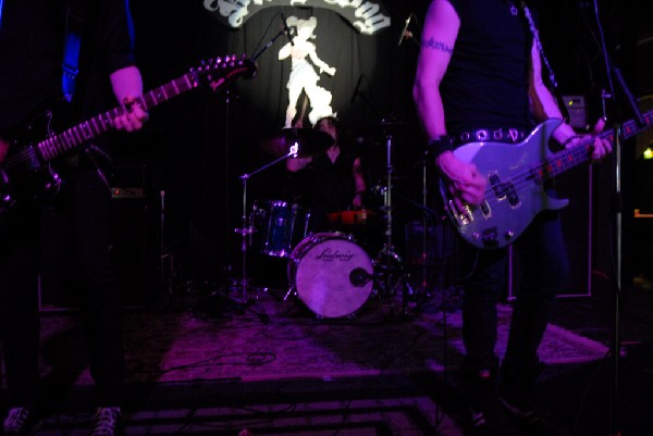 The Zico Chain soundcheck at the Dirty Dog in Austin, Texas