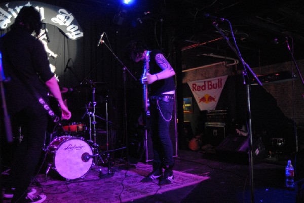 The Zico Chain soundcheck at the Dirty Dog in Austin, Texas