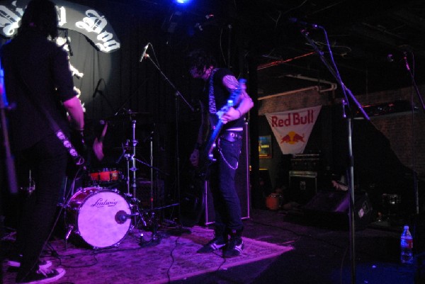 The Zico Chain soundcheck at the Dirty Dog in Austin, Texas