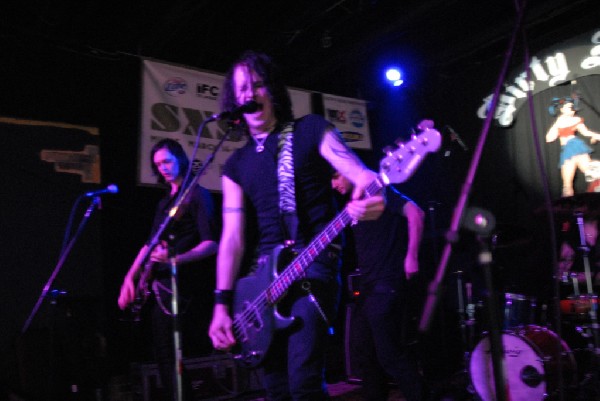 The Zico Chain soundcheck at the Dirty Dog in Austin, Texas