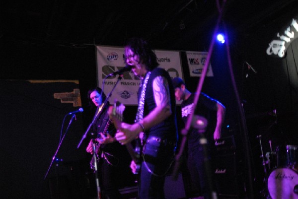 The Zico Chain soundcheck at the Dirty Dog in Austin, Texas