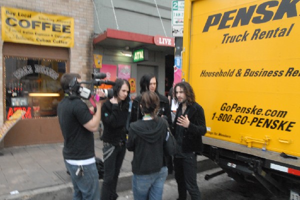 The Zico Chain TV Interviews outside the Dirty Dog in Austin, Texas