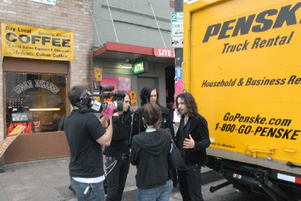 The Zico Chain TV Interviews outside the Dirty Dog in Austin, Texas