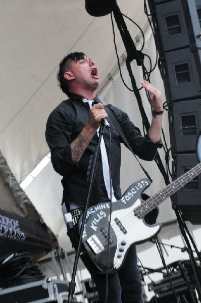 Anti Flag at Warped Festival, San Antonio, Texas