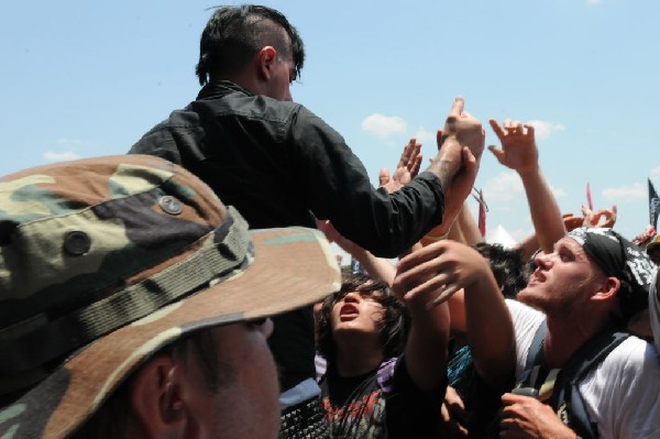 Anti Flag at Warped Festival, San Antonio, Texas