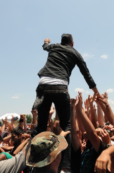 Anti Flag at Warped Festival, San Antonio, Texas