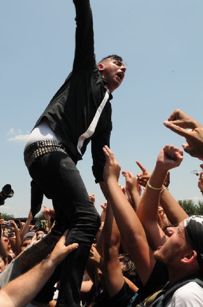 Anti Flag at Warped Festival, San Antonio, Texas