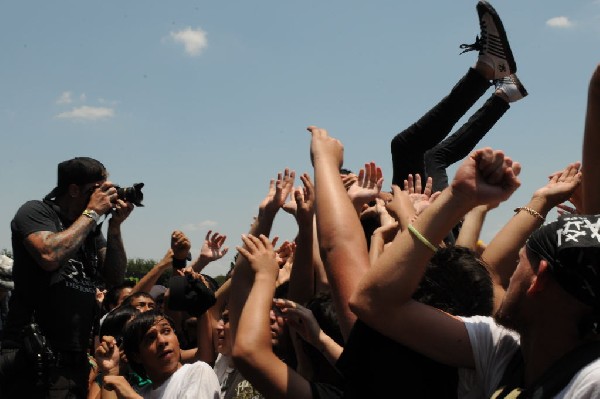 Anti Flag at Warped Festival, San Antonio, Texas