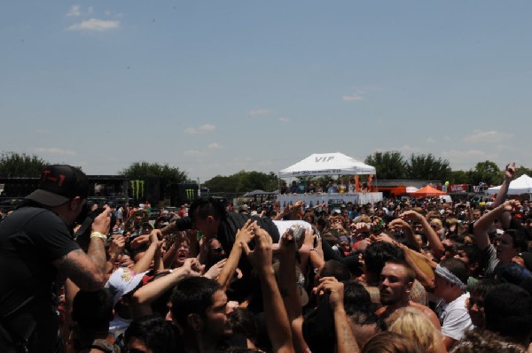 Anti Flag at Warped Festival, San Antonio, Texas