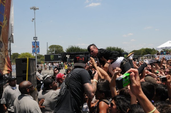 Anti Flag at Warped Festival, San Antonio, Texas